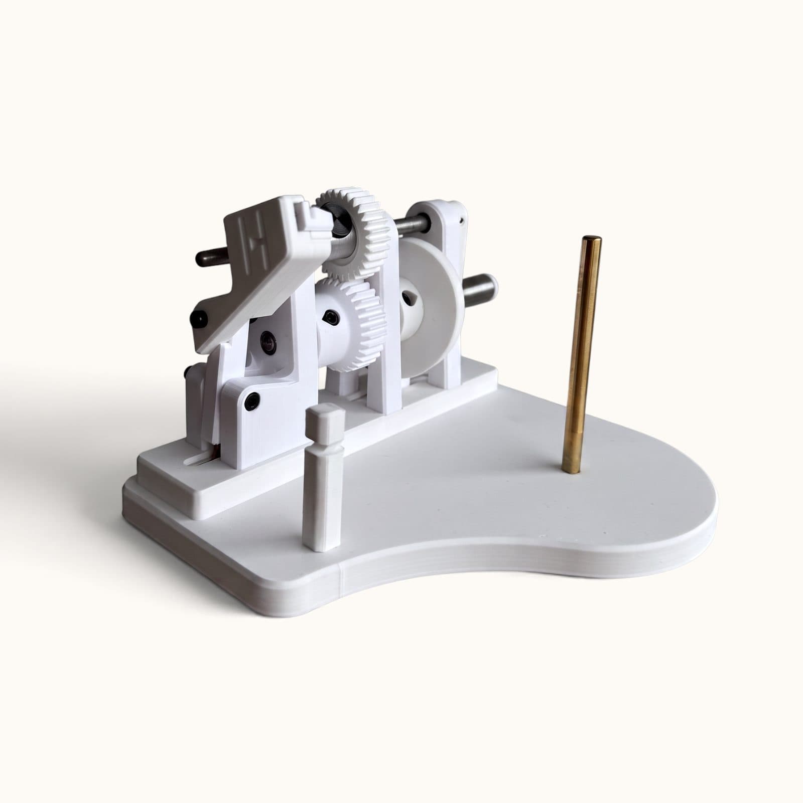 Rohrwickelmaschine für Fagott in der Farbvariante White